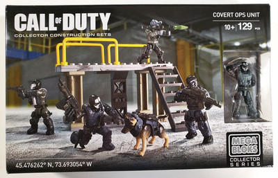 Mega Bloks Call of Duty Covert Ops Unit (CNF14) 129 pcs Collector Series Set New