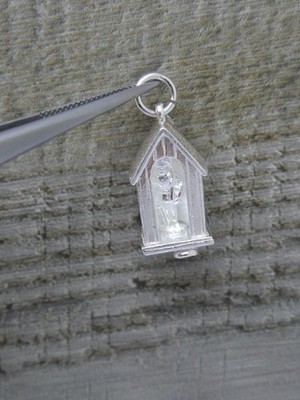 Sterling Silber London Guard Wachbox Charm - Brandneu