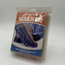 Yaktrax Walker Snow Traction Device Size M Green Reusable Lightweight Winter