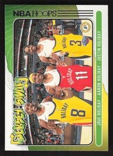 2020 HOOPS JRUE HOLIDAY 4 MINT JERSEY SWAP AARON JUSTIN BASKETBALL