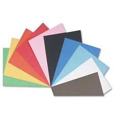 Pacon Tru-Ray Construction Paper, 76 lb Text Weight, 18 x 24, Assorted, 50/Pack