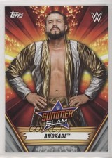 2019 Topps WWE Summerslam Silver 7/25 Andrade Cien Almas Andrade #30 3j2