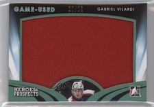 2015 Leaf ITG Heroes & Prospects Game Used Jersey Emerald 20/25 Gabe Vilardi 0c6