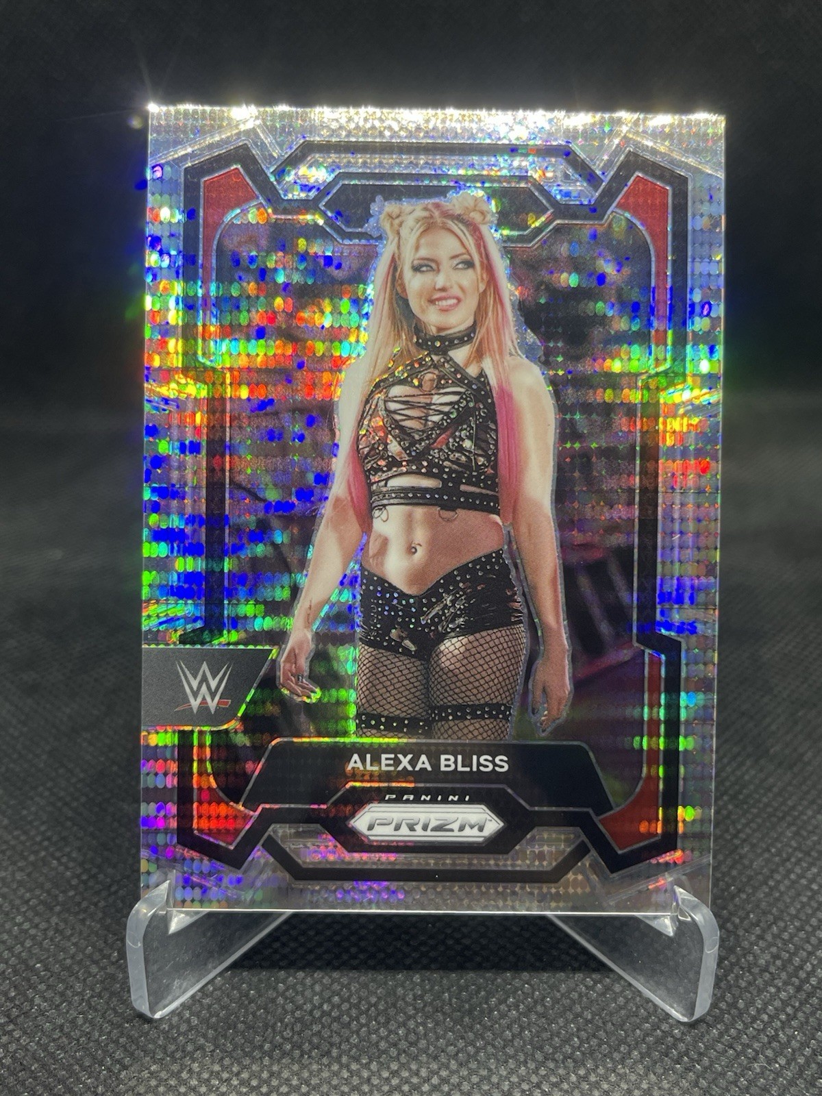 2024 Panini Prizm WWE - Pulsar Prizm /499 - Alexa Bliss #138