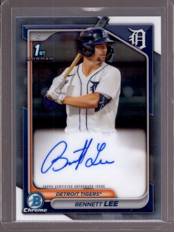 BENNETT LEE 2024 Bowman Chrome 1st Rookie RC Autograph Auto #CPA-BL