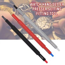 3pc Wrist Watch Hand Fitting Installing Setting Setter Presser Watch Repair Tool