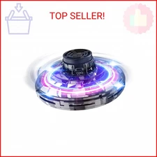 FLYNOVA Hand Operated Mini Drones,UFO Magic Flying Orb Ball Toys with Lights,Hov