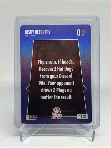 2024 Bo Jackson Battle Arena Play Card PL-24 Risky Recovery Foil