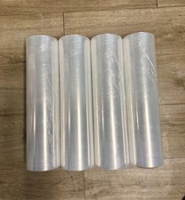 18" - 1500ft - 4 Pack - Plastic Film Shrink Wrap - 80 Gauge
