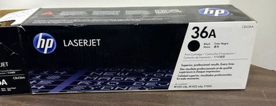 Genuine HP 36A Black Toner Cartridge CB436A OEM LaserJet M1120 M1522
