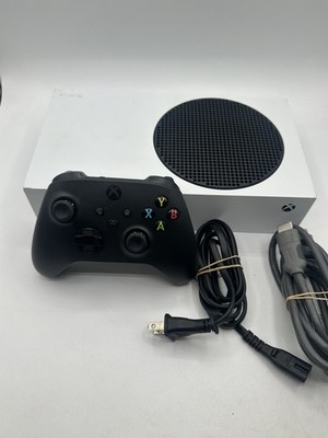 Microsoft Xbox Series S 512GB White Console + Controller HDMI Power Cable Tested