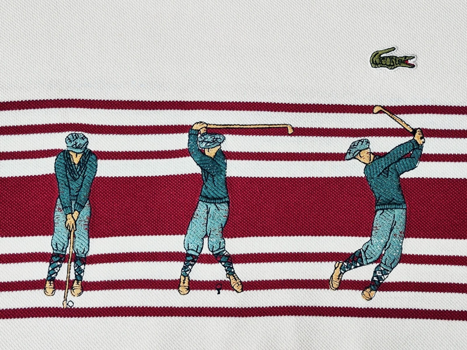 Chemise Lacoste Vintage 80s Golf Sweatshirt Japanese Import Rare Medium Dressers image 4