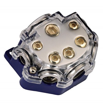 Hama Powersplitter 1/5 Techline Strom-Verteiler 50mm²  Car-HiFi Verteiler-Block