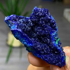 23G MIGLIORI esemplari di minerali di cristallo naturale azzurrite/malachite D503