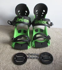 Union DLX Snowboard Bindings Size L/XL