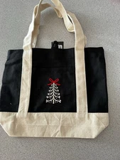 Brand new Spirit Christmas Limited Edition Christmas Holiday Mini Canvas Tote Ba