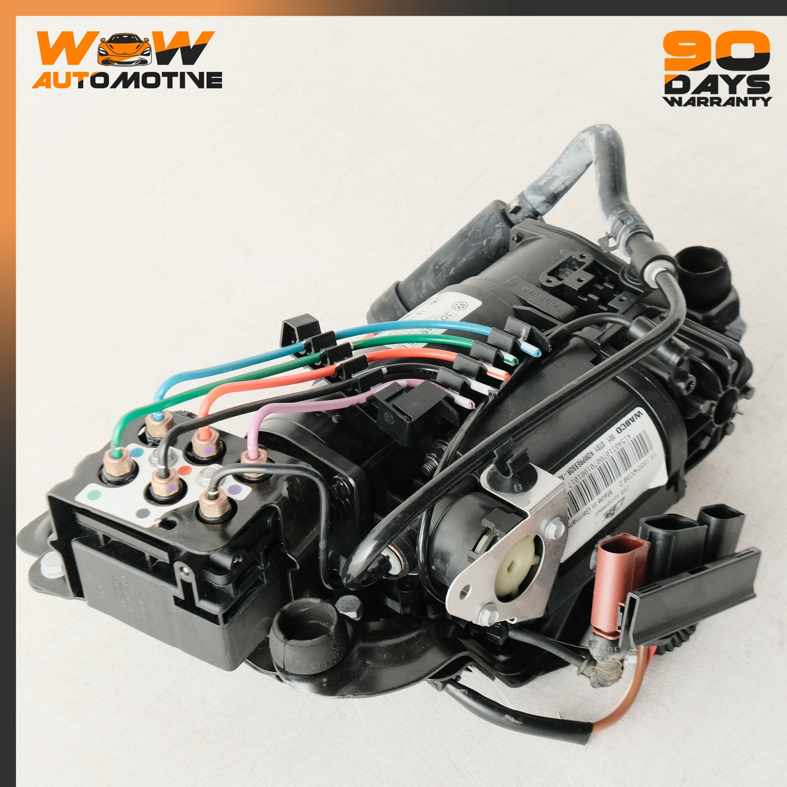 07-13 BENTLEY CONTINENTAL GTC AIR SUSPENSION COMPRESSOR PUMP ASSEMBLY OEM