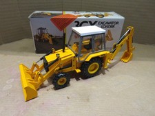 NZG JCB 3CX  GREY CAB  JCB BACKHOE LOADER  JCB LOADER EXCAVATOR MODEL RARE JCB