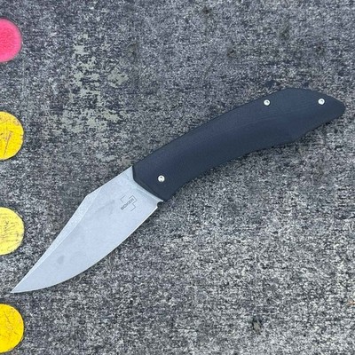 Böker Plus SamoSaur   Stonewash Taschenmesser mit D2-Klinge & G10-Griff