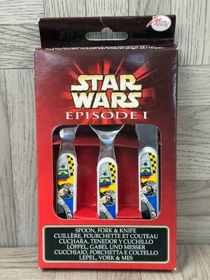 Star Wars - Episode 1 - Löffel, Gabel & Messer Set - Zak Designs