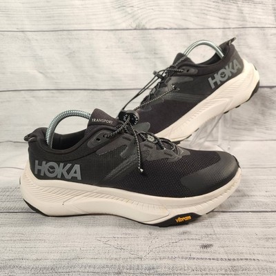 Hoka Transport Women's 9 Cordura Vibram Hiking Walking Shoes 1164371 BKLB