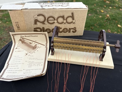 Vintage Read Pleaters Smocking Smock Gathering Machine w/ Box ...