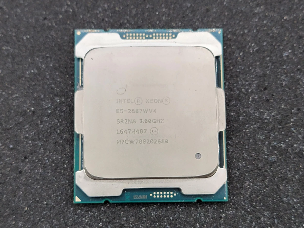 Processeur Intel Xeon E5-2687 WV4 – Occasion, Bon état, Workstation