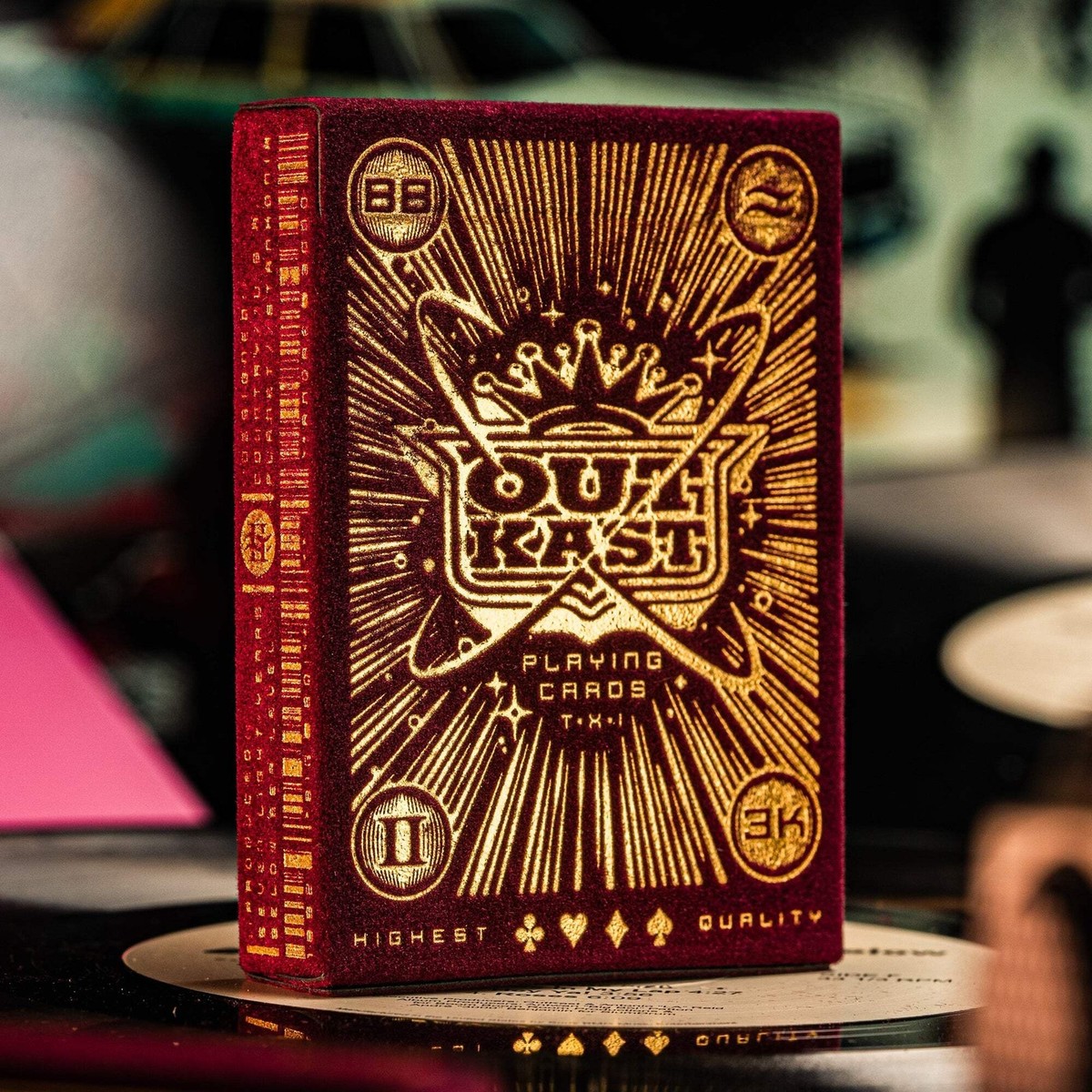 Outkast Playing Cards Hip Hop Music Gold Foil Theory 11