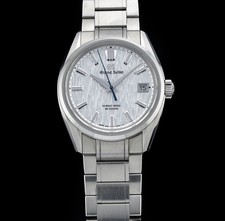 Grand Seiko White Birch Date Ref SLGH005 40mm S/S White Birch Dial B/P 8