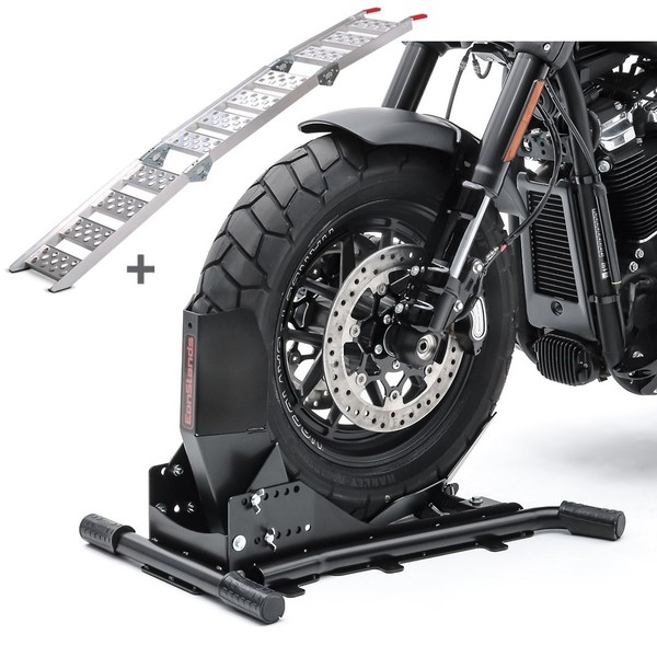 Set Motorradwippe + Auffahrrampe FüR BMW F 750 / 700 / 650 GS SW4-image