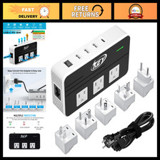 230W Step Down Voltage Converter 220V to 110V, Power Adapter for Travel  Applia