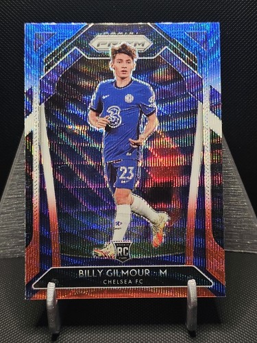 2020-21 Panini Prizm EPL Red, White & Blue Billy Gilmour #213 Rookie RC