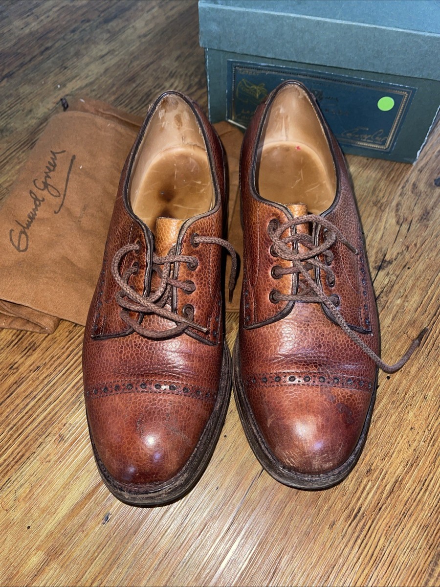 Vintage Edward Green England Shoes With Bag And Box Ladies 5 | eBay UK