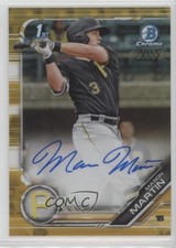 2019 Bowman Chrome Prospect Gold Refractor 28/50 Mason Martin #CPA-MMA Auto 13iq