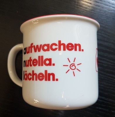 NEU!!! NUTELLA TASSE NEU - WIE AUF DEM BILD ZU SEHEN ERNST