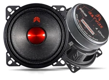 MX40P1 Loudspeaker 4 Inch Midrange 120 Watts 4 Ohms Red Dust Cap, Premium Qua 