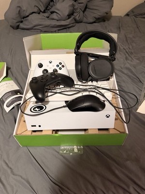 Microsoft Xbox Series S Bundle w/ SteelSeries Headset, HK Gaming Keyboard, Cont 