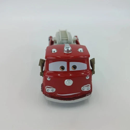 Disney Pixar Cars Red Firetruck Metal 1:55 Diecast Model Toy Kids Gift Loose - Picture 3 of 10