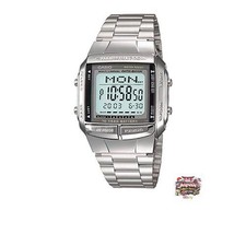 Casio Watch Casio Collection Data Bank Old Model DB-360-1AJF Silver