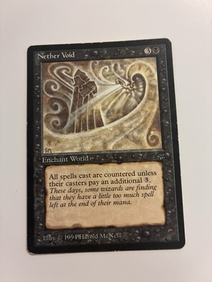 Nether Void Magic The Gathering Legends Rare Read Desc HP/DMG