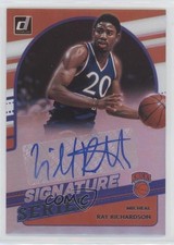 2021-22 Panini Donruss Signature Series Micheal Ray Richardson #SS-MRR Auto 0o87
