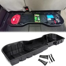 Under Seat Storage Box for Crew Cab 2007-2019 Silverado Sierra 1500 2500HD 3500