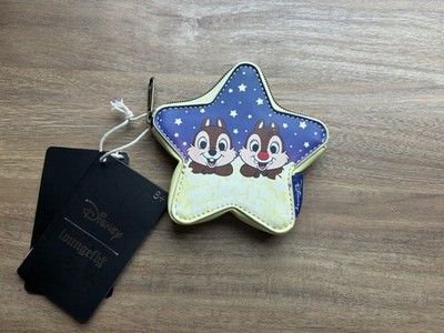 Hot Topic Loungefly Disney Chip 'N' Dale Star Coin Pouch Sold Out Hard To Find