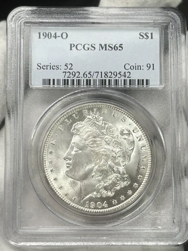 1904-O $1 Morgan Dollar PCGS MS65 New Orleans 90% Silver US Coin