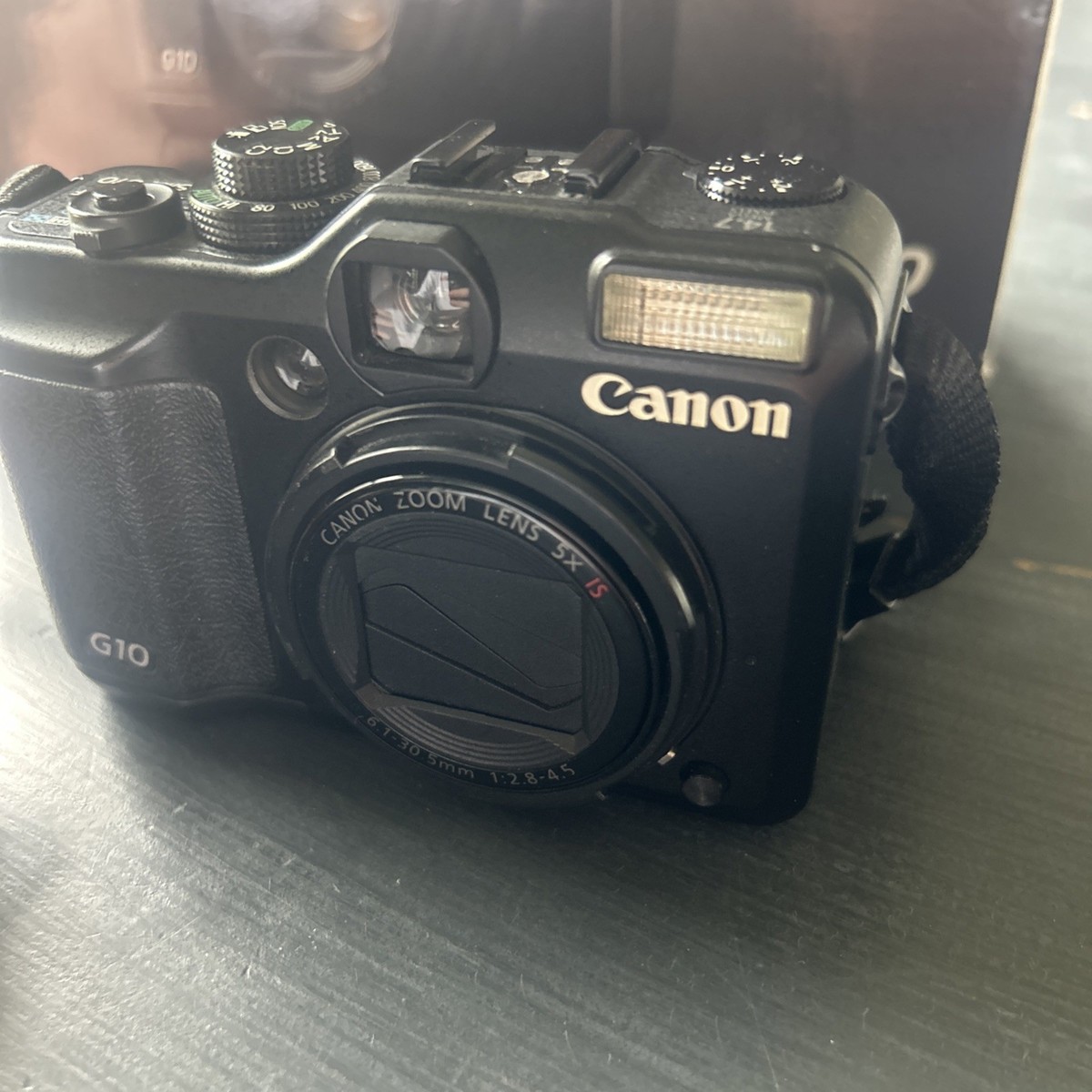 Canon PowerShot G10 Camera Compact 5x Optical Zoom 14.7MP Black