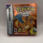 Pokemon: FireRed (Nintendo Game Boy Advance GBA) Complete CIB Wireless Adapter