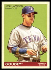 2009 Upper Deck Goudey Josh Hamilton Texas Rangers #189