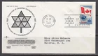 Canada Scott 453 Rose Craft FDC - Confederation Centennial