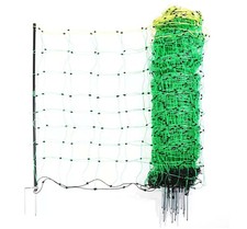 50m x 120cm Poultry Netting Electric Fence Farm Chicken Safe Fox Proof Mesh Farm