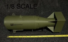 Jumbo 1/8 Scale “Little Boy” Atom Bomb Nuke Model, 14 Inches, FREE shipping